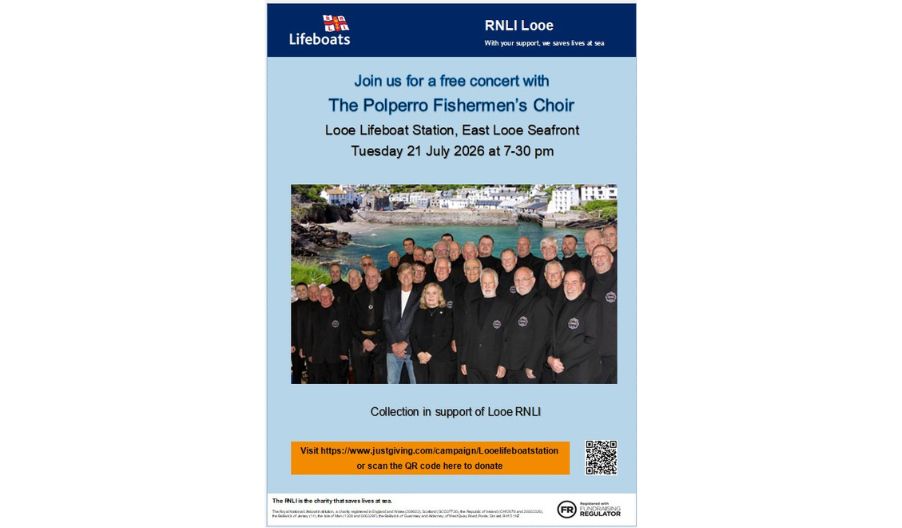 Polperro Fishermen's Choir - RNLI Boathouse Concerts